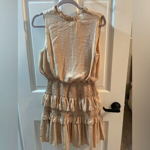 She + Sky tiered ruffle dress size M